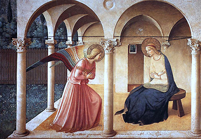 Annunciation (Fra Angelico, San Marco) Fra Angelico